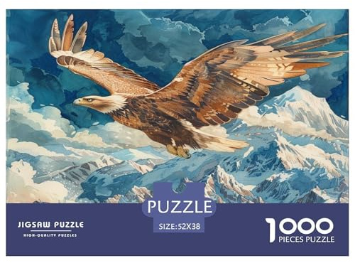 Jigle Jigle Puzzles für Erwachsene, 1000 Puzzleteile, herausfordernd, Heimdekoration, großes Geschenk für Erwachsene, 52 x 38 cm, 1000 Stück