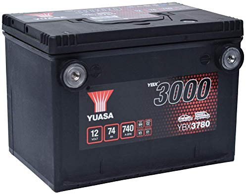 Yuasa YBX3780 12V 74Ah 740CCA versiegelte wartungsfreie Hochleistungs-Autobatterie
