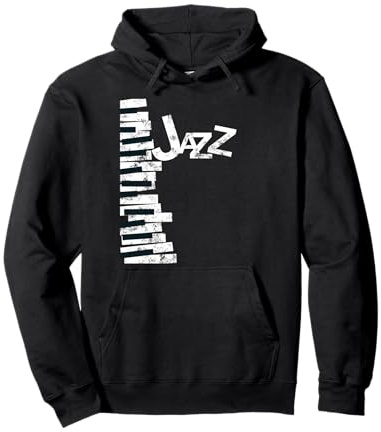 Jazz Musik Liebhaber - Vintage Piano Jazz Pullover Hoodie