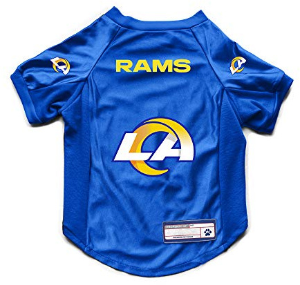Littlearth Los Angeles Rams NFL Stretch Pet Trikots Los Angeles Rams X-Large