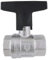 ISO Heizungs-Kugelhahn 3/4“ Zoll DN 20 PN 25 mit T-Griff und langem Schaft zum Isolieren - Kugelhahn-Absperrung speziell für isolierte parallel verlegte Leitungen