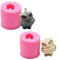 3D Eule Silikonform, zum Kuchen dekorieren, Kerze Gussform Kuchen Dekoration DIY Handgemachte Fondant Clay Schokoladenform Eulen Geformte Seifenform Handwerks Skulptur Kuchendekoration