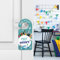 Ne pas Déranger - Panneau de Porte School PVC 1mm - 18 x 8 cm - Plaque Poignée Porte - Décoration Plastique Porte - Accroches Portes