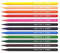 ESENG® Aquarell-Buntstifte Set PEARL PL-12W, Vollmine｜Holzfrei ｜Plastikfrei Aquarellfarbstift für Malbücher, zum Zeichnen, Färben, 12er im Metalletui