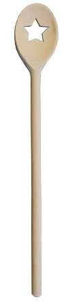 Metaltex 570320000 Kochlöffel oval 30 cm Stern