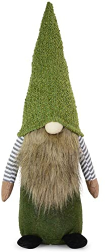 Riffelmacher & Weinberger Dekofigur Wichtel Friedbert - 50 cm Grün | 10131 - Adventsdekoration Weihnachten