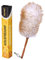ShinyChiefs Dirt Buster - Staubwedel zur Reinigung von Displays & Armaturen - Langer Staubwedel aus Lammwolle zum Entfernen von Staub und leichten Verschmutzungen, ideal zur Vorreinigung, 32cm