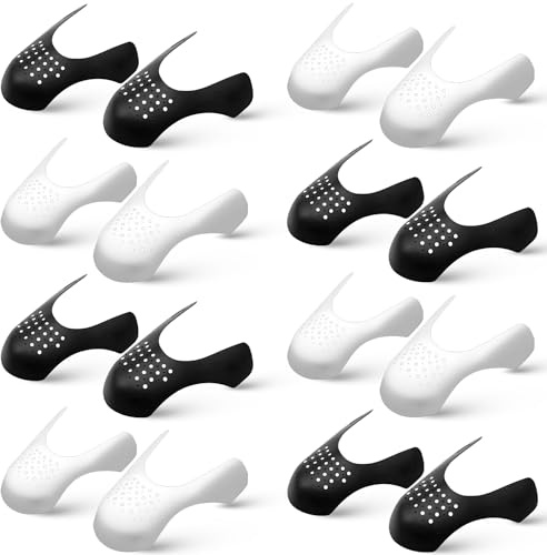VITKSTAR 8 pairs Shoe Toe Crease Protector Guard for Sneaker Anti-Wrinkle Shoes Crease Protector Prevent Shoes Crease
