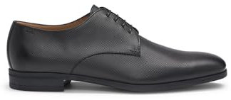 BOSS Men Kensington_Derb_pr_N Dress Shoes Black 43 EU