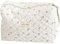 AMZLORD Reise Kosmetiktasche, Gesteppte Kulturtasche Damen, Kulturbeutel Damen mit Blumenmuster, Kosmetiktasche Groß Kapazität, Make up Bag Waschtasche for Kinder Mädchen (Kirsche)