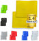 SPORTIVONETIC® Anti-Slip Tape Premium Schienbeinschoner Band -Schienbeinschonerhalter für Fußbal aus Silikon für Erwachsene & Kinder, Damen & Herren mit Grip - Football, Fussball (Gelb, M)
