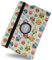 360 Rotating Leather Case Cover For Amazon Fire 7 Tablet (2015), (2017), (2019) Owls
