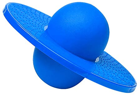 Ballon Sauteur Fitness Pogo Stick Jumper Ballon d'Équilibre Anti-déflagrant Ball Épaissir Balance Board Élastique Bouncing Ball Planche Equilibre Enfant Adult Jouet Boule Exercice Sport