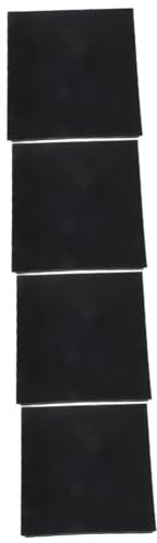 VICASKY 4 Stück Schalldämmmatte Akustikpaneele Schalldämpfende Platten Schalldämmende Platte Geräuschisolierungspad Schallabsorbierende Subwoofer-ständer Schalldämmplatten Schaum