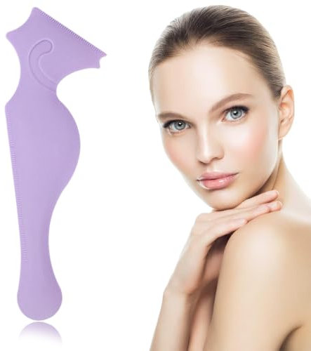 IBXWMNG Hilfsschutz für Wimpern und Lidschatten,Silikon Eyeliner Schablonen,Multifunktionale Makeup Schablone,Hilft,perfekte Wimpern und Eyeliner zu kreieren