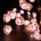 Pfoten Lichterkette,2M 20LED Katze Lichterkette,LED Lichterkette mit Batterie Katze,Lichterkette mit Pfoten,Lichterketten für Außen,Lichterkette Innen Katze,Lichterketten Vorhang,Lichterketten Mini