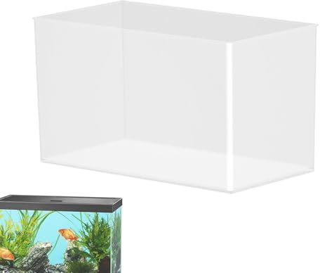 Kampffisch Aquarium,Becken Für Kampffische | Rahmenloses Mini Becken Für Krebse Aquaterrarien Dekoratives Wasserhabitat