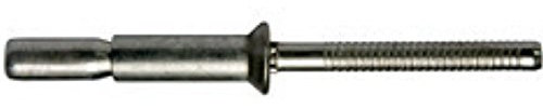 4.8 X 16.0 mm 250 Stück Stahl / Stahl Hochfeste Struktur Blindnieten Senkkopf Dichtnieten Nieten