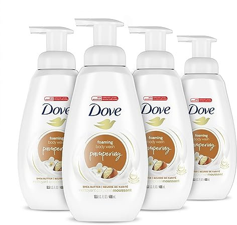 Dove Purely Pampering Body Wash with NutriumMoisture Technology with Shea Butter & Vanilla Paraben Free 13.5L 4 Ounce