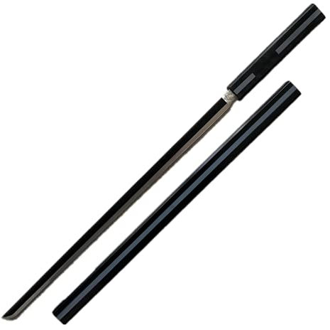damdos Halloween Prop PU Schaumstoff Schwerter für Zaozhi Schwert + Scheide Cosplay Waffen Uchiha Sasuke Katana Rollenspiel Requisite Xmas Geburtstag Geschenke von Männern Frauen (BLACK)