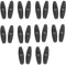 20 Camping Zelt Fly Roll Up Schnallenzelt Innenzelt Duffle Toggle Stopper