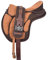 EU Equestrian Universe Freemax Westernsattel mit passendem Gurt