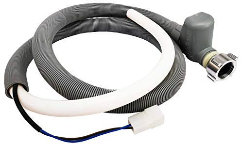 Tuyau d'arrivée de sécurité de 1,5 m Aqua-stop Compatible avec Constructa Bosch Siemens Koenic Miele 10499862, 7638500, 7638501, 10499861, 5268992, 00366743 Tuyau Machine à Laver