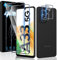 Aerku Pellicola Vetro Temperato per Samsung Galaxy A33 5G + Pellicola Fotocamera, [2+2 Pezzi] 9H HD Anti Graffi Trasparente Fotocamera Protezione Schermo Pellicola Protettiva per Samsung Galaxy A33 5G