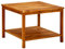 Susany Garten Couchtisch Gartentisch Beistelltisch Balkontisch Holztisch Teetisch Terrassentisch Gartenmöbel Massivholz Akazie 60x60x45 cm