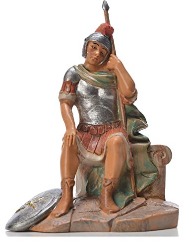Sitzender römischer Soldat 12cm Fontanini