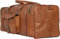 ALASKA EXPORTS Reisetasche aus echtem Vintage-Leder, Reisetasche, Wochenendtasche, Übernachtungstasche, Handgepäck, Sporttasche, Turnbeutel, Braun - Stil 5, 24 Inches, Reisetasche