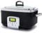 GreenPan Elite 8-in-1 Mijoteuse Programmable 6L, Couvercle et Plateau Amovible Lavable au Lave-Vaisselle, Céramique Non-Adhérente Saine Sans PFAS, Cuisson, Sauté, Panier Vapeur, Rôtissage, Noir