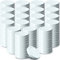 KADAX Tappo a vite fi43 mm, set di coperchi Twist-Off in metallo, adatto per bicchieri da 40 ml, coperchio di ricambio con 4 denti, coperchio per barattoli, bottiglie e barattoli (200 pezzi, bianco)