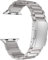 MaKTech Titan Metall Armband,Schildpatt Rückenform,Steifigkeit und leichtes Gurt,Kompatibel mit Apple Watch Series 8/7/6/SE/Ultra/2022 (41mm/40mm,Silber Grau)