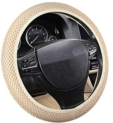 Lenkradschoner Für 38 cm Vier Jahreszeiten Auto Lenkradbezug Auto Styling Atmungsaktiver Stoff Universal Lenkradschutz Lenkradhülle (Farbe : 2)