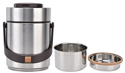 Lunchbox-Behälter, 1500 ml, isolierte Lunch-Behälter, Edelstahl, vakuumisolierte Lebensmitteldose, Vakuum-Bento-Lunchbox für Erwachsene