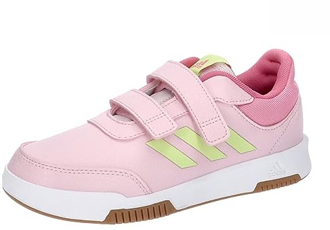 Adidas Unisex Kinder Tensaur Hook and Loop Shoes, Clear pink/Pulse Lime/Bliss pink, 35 EU