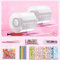 AHYDFSR Nano Tape Bubbles Set, Bubble Tape Diy,Blowing Bubble Tape, mit Perlen, Glitzerpailletten und Strohhalme, Nano Tape Ball,Nano Tape Bubbles,Nano Klebeband für Blow Bubbles (transparent)