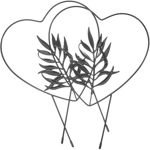 Amosfun 2st Gemüse-stützspalier Spalier Für Kletterpflanzen Im Innenbereich Hohes Gartenspalier Tomate Steht Auf Draht Pflanzenstöcke Gartenbedarf Schmiedeeisen Klettern Bergschildkröte