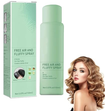 Free Air Volumizing Spray, Volumizing Hairspray, Volumizing Hairspray für Frauen, Ölkontrolle Volumizing Haarspray, geeignet für alle Haartypen