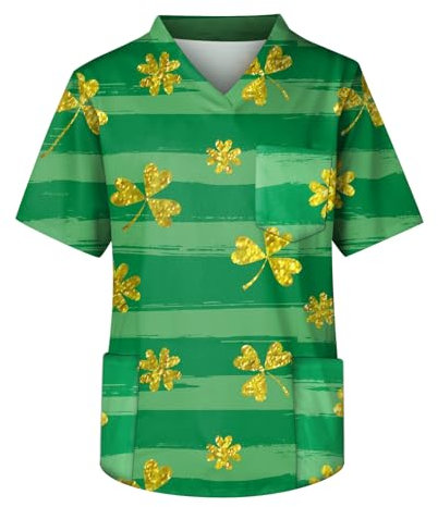 TIMELYE Krankenschwester Kleidung Festival Arbeitskleidung Pflegeuniformen Gerade Tasche Weiße Hose Herren Arzt Wellness Arbeitskleidung Laborkittel Herren Silvester Outfit Herren(Light Green,3XL)