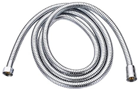 Tuyau de douche en acier inoxydable de 1,5/2/3M, flexible anti-enroulement, argent. (Size : 3M)