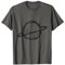 Planet Saturn Ringe Vintage Weltraum Saturn Planet T-Shirt