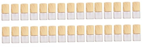 FOMIYES Lot De 3 Flacons À Bille En Verre Pour Huiles Essentielles Rechargeables Pour Le Stockage Des Flacons 10 Pièces X 3