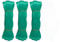 Relaxdays Vogelnetz, 3er Set, 5 x 4 m, engmaschiges Netz, 20x20 mm, Obstbaumnetz zur Vogelabwehr, Vogelschutznetz, grün