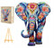 PASJO - Holzpuzzle Erwachsene mit Elefantmotiv 210 Teile 34x27,3 cm - Geschenkidee für Kinder - Holz Puzzle Elefant - Einzigartige Tierförmige Holz-Puzzle - Creative Jigsaw aus Holz für Erwachsene