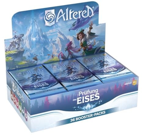 EQUINOX Altered Prüfung des Eises Display mit 36 Booster, Umfangreiche Deck-Erweiterung für Altered, Strategisches Kartenspiel zum Sammeln, Alter 13+ für 2 Spieler, 20-30 Minuten, Deutsch