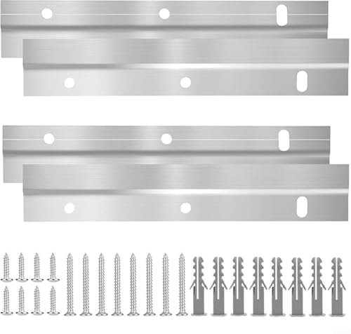 Plywood Frame Set with ZClamps Designed for Securely Mounting For Pictures, Mirrors, Shelves on Walls