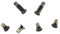 6Pcs Laptop Computer Bottom Case Screws Set Replacement For 16 A2141 Laptop Accessories