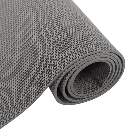 Tapis de sol en caoutchouc antidérapant - Imperméable - Pour piscine, salle de bain, cuisine - Utilisation en intérieur/extérieur - 90 x 300 cm